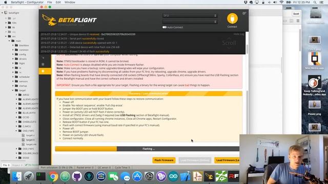 Support: Updating Betaflight from Git смотреть онлайн
