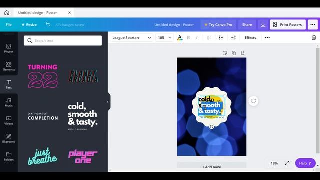 Poster Making on Canva #TechnovateSK смотреть онлайн
