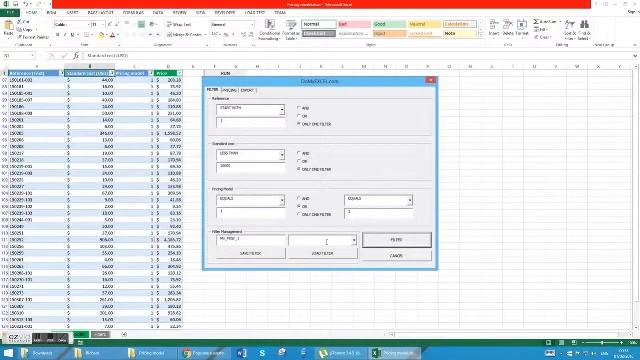 Pricing model database multi filter смотреть онлайн