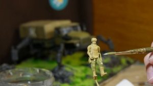 Самый крутая моя ДИОРАМА.