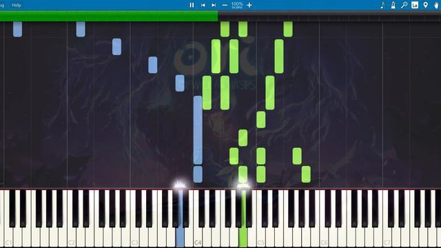 [Synthesia] Ori and the Will of the Wisps OST - Main Theme (Piano) смотреть онлайн
