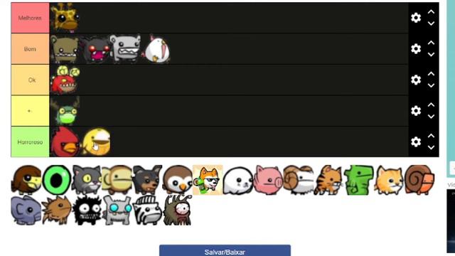 tier list de pets do castle crashers смотреть онлайн