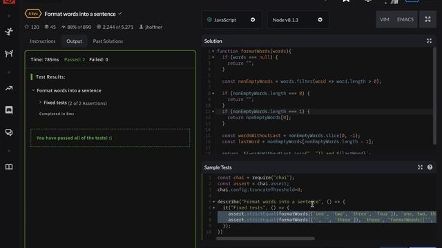 Codewars. Как решать задачи? Разбор задачи на JavaScript смотреть онлайн