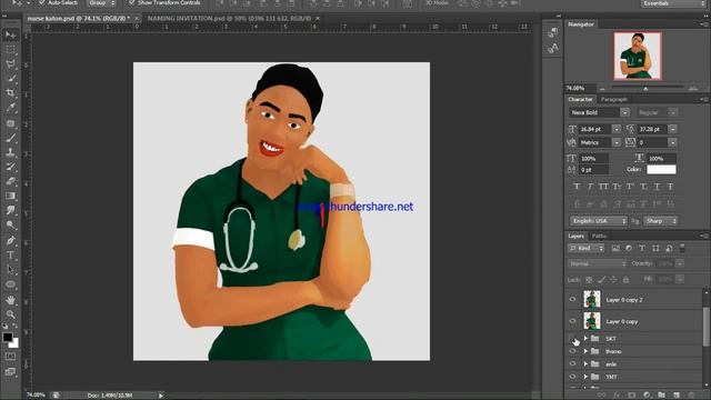 HOW DO MAKE A CARTOON AS A BEGINNER IN PHOTOSHOP... CARTOON TUTORIAL смотреть онлайн