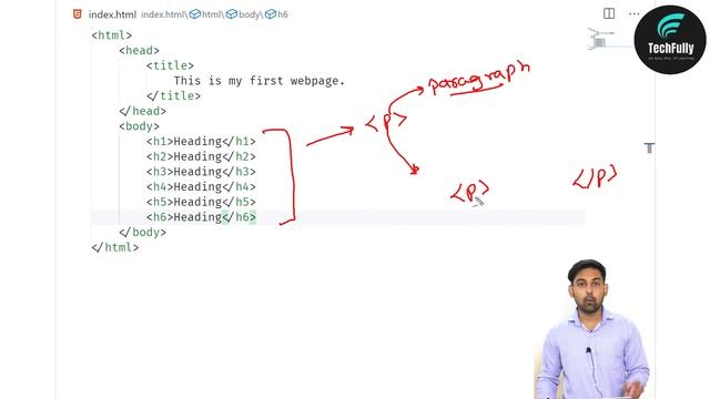 Paragraph Tag | p Tag In HTML | What is p tag in html | Explain In Hindi By Nirbhay Kaushik смотреть онлайн