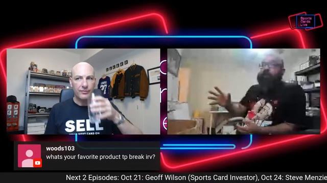 Sports Cards Live #55 - With Irving Minera, Online Group Breaker, Home of the Mustache Breaks смотреть онлайн