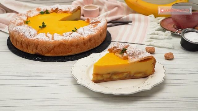 Тарт из слоеного теста и 2-х бананов! Настолько сочный и нежный, что тает во рту смотреть онлайн