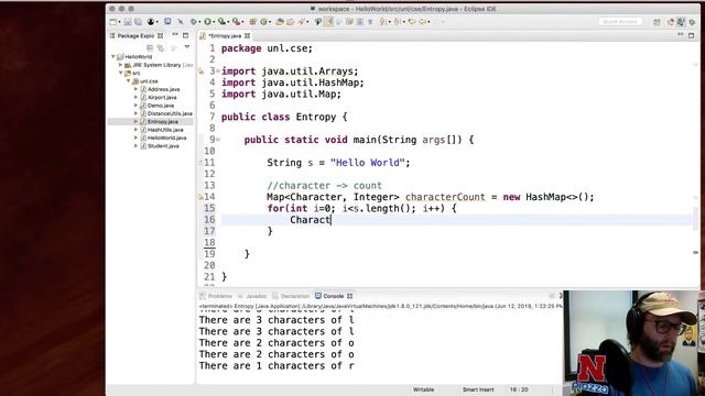 1.11 - Quick Intro to Java - Exercise: String Entropy смотреть онлайн