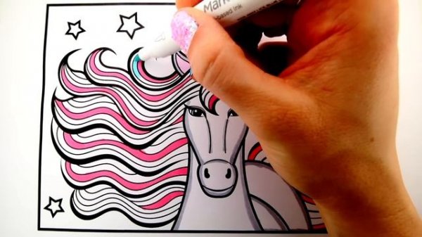 How to Draw a Unicorn for Kids ????? Unicorn Drawing | Unicorn Coloring Pages for Kids