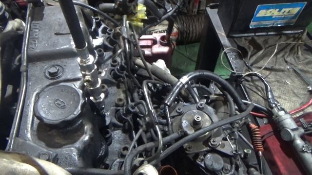 Проверка компрессии в двигателе D4BH Y260320