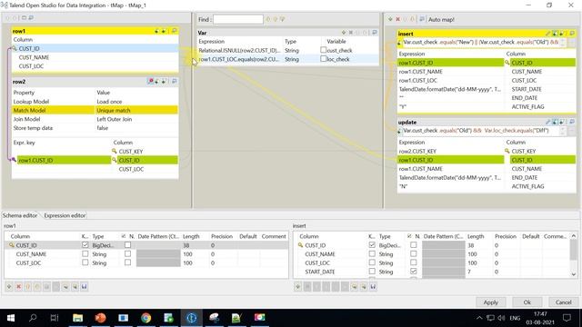 Custom SCD Type 2 using tMap in Talend | Talend SCD Implementation using tMap | 2021 Must Watch! смотреть онлайн