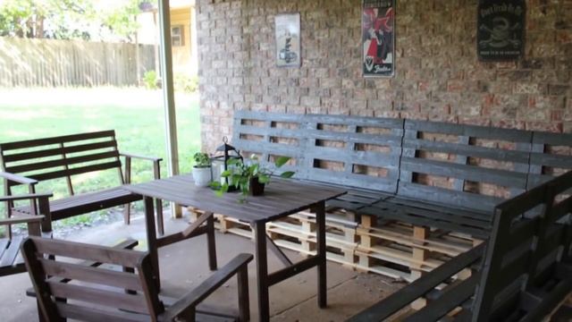 мебель из поддонов смотреть онлайн