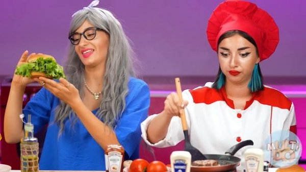 Загадочный Кулинарный Челлендж | Сумасшедший Челлендж от Multi DO Challenge