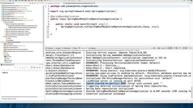 #19.SpringBoot -How to Generate Random Server Port Number in Spring Boot @JavaExpress ? смотреть онлайн