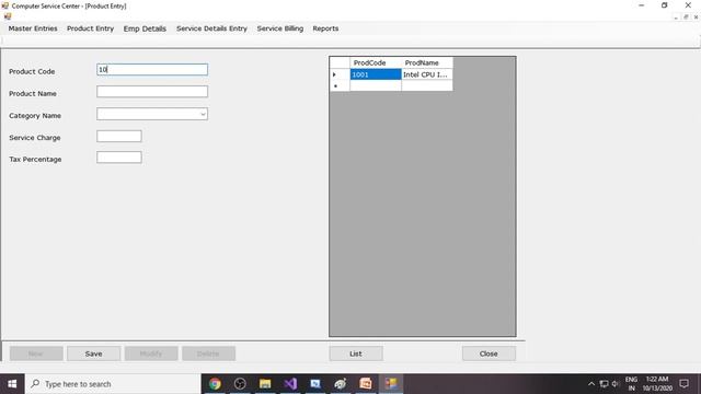 Computer Service Center Billing VB net CSharp Java Android Python Project Idea and Demo VB122 смотреть онлайн