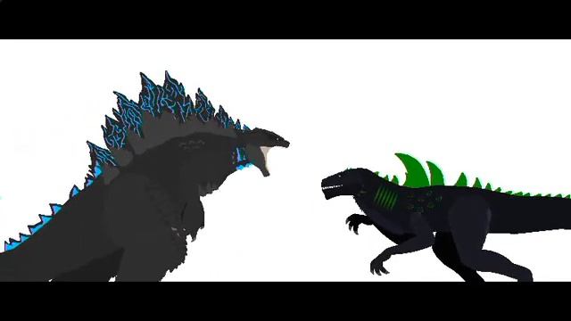 Godzilla meets Zilla 2.0 (Stick Nodes Anim) смотреть онлайн