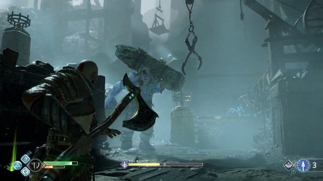 🗿God of War(2022)🗿 - Тролль Ярн Фоутр! (полный бой) смотреть онлайн