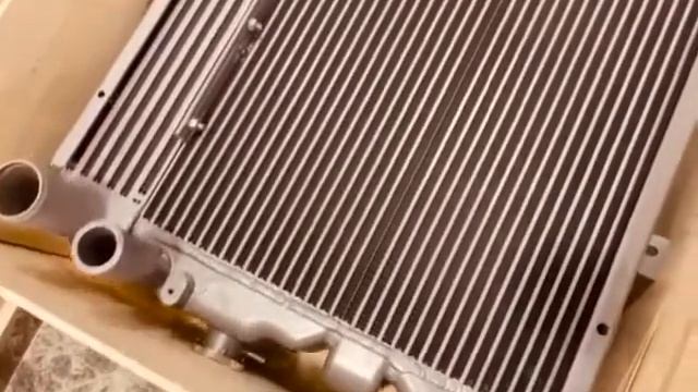 Radiator assembly with intercooler 42N-03-11873 Komatsu WB97S-5E0; Радиатор в сборе с интеркулером смотреть онлайн
