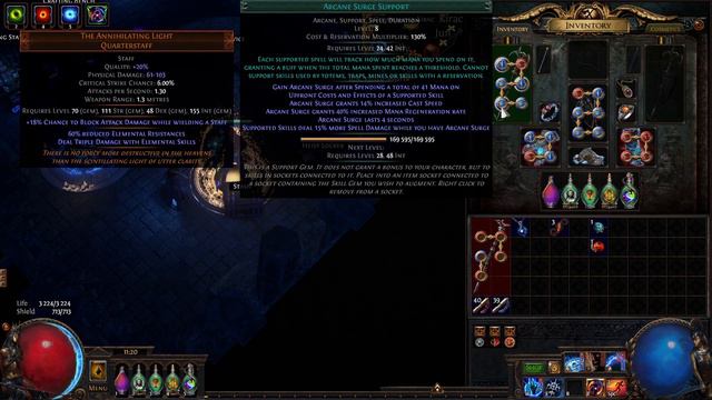 Uncommon Arc Totems Hierophant PoE 3.22 / Цепь молний тотемы ПоЕ