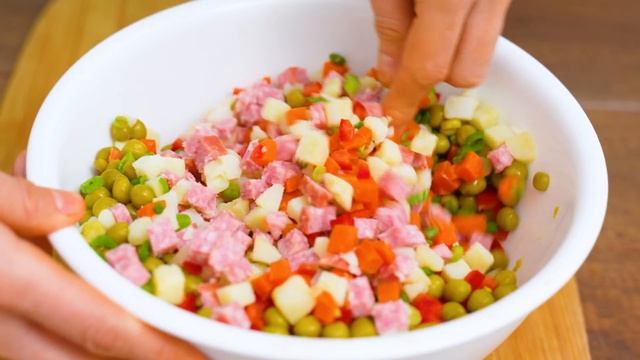 Салат Оливье нервно курит в сторонке! Салат Буковина – сильный конкурент салату Оливье! смотреть онлайн