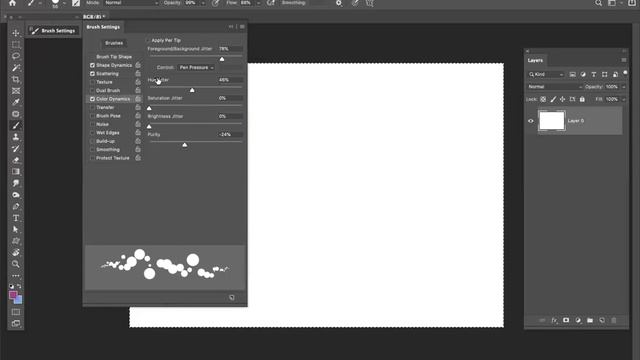 Photoshop Brushes and brush settings смотреть онлайн