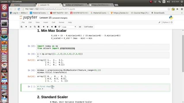 Machine Learning Data preprocessing Feature Scaling In scikitLearn-1 Part-15 смотреть онлайн