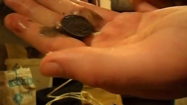 чистка медных монет електролизом смотреть онлайн