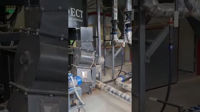 Котельная установка ГЕФЕСТ мощностью 1600 кВт с автоматическим складом топлива на 100м3 смотреть онлайн