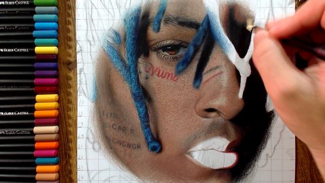 Drawing XXXTENTACION - Tribute Drawing by Anderson Frateschi (60+ hours) смотреть онлайн