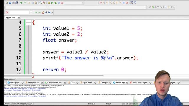 7. C Programming - TypeCast смотреть онлайн