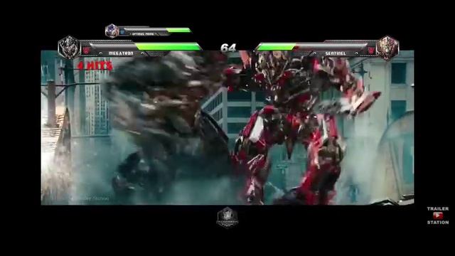 Optimus prime vs Sentinel prime ( React tanpa kamera ). смотреть онлайн