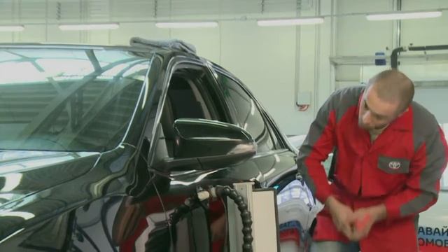 Ремонт PDR в Тойота Центр Ясенево смотреть онлайн