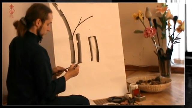 Обучение китайской живописи бамбукаЧасть 3 Ствол бамбука несколькими способами смотреть онлайн