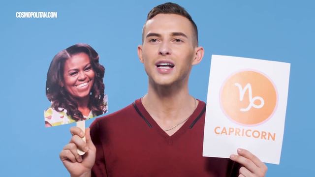 Celebrity Zodiac | Adam Rippon Riffs On | Cosmopolitan смотреть онлайн