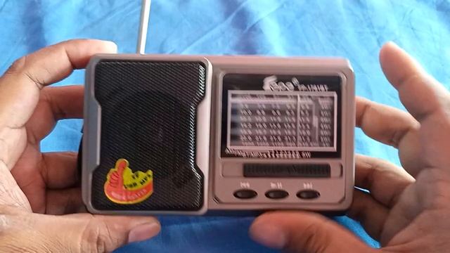 Fepe FP-1781BT FM/AM 1-6 8Bands Radio. Bluetooth Speaker Rechargeable  With USB TF Speaker Card