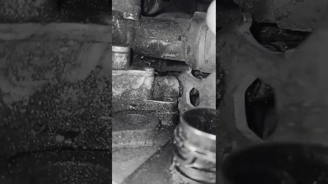 Пассат Б5+ Снятие тандемного насоса, патрубок ОЖ. Removing the tandem pump, coolant pipe Passat B5+ смотреть онлайн