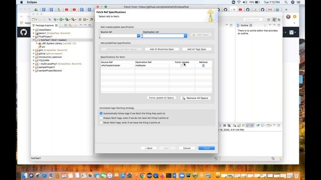GitHub Fork Java Project in Eclipse SDET 2 смотреть онлайн