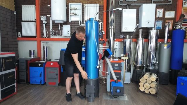 Бак Слобода 125 см ГОСТ для дровяных колонок смотреть онлайн