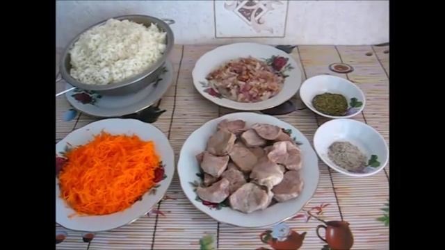 БЫСТРЫЙ плов в сотейнике / РИС для плова - мои советы. смотреть онлайн