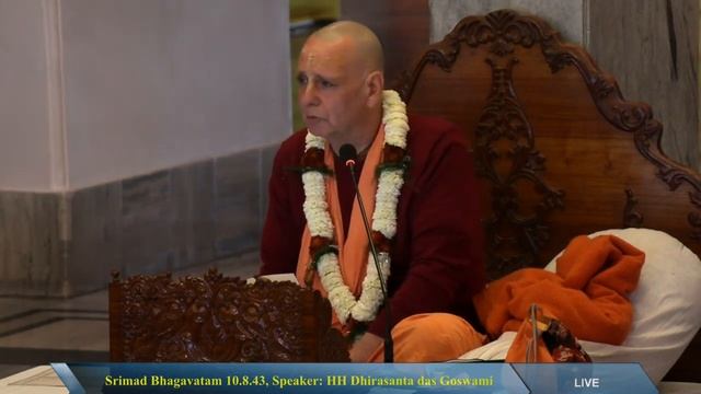 20200227 Srimad Bhagavatam 10.8.43 / Шримад Бхагаватам 10.8.43 смотреть онлайн