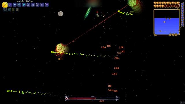 Starlight vs all bosses Terraria Expert! смотреть онлайн