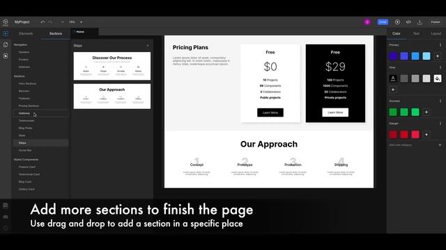 Building A Page In Teleport Using Just Sections смотреть онлайн