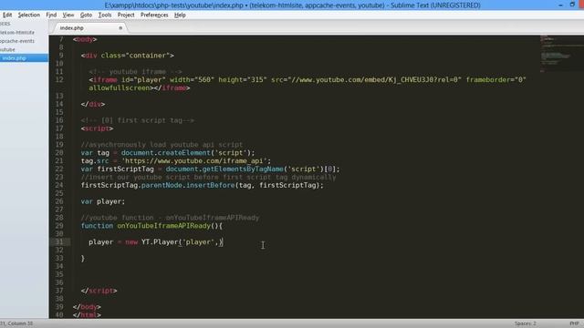 01 Easy Youtube iframe API iframe id, onReady and onStateChange events and the Thor Dark Worl смотреть онлайн