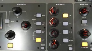 Пульт Behringer X 32. BUS группы и мониторы