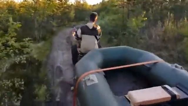 Мотоблок "Ока" поход на озеро смотреть онлайн
