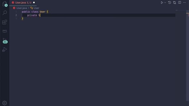 Generate Getters and Setters in VSCode for Java смотреть онлайн