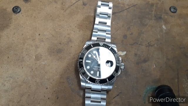 Rolex Submariner Ceramic Bezel Pearl Pip Repair / Replacement смотреть онлайн