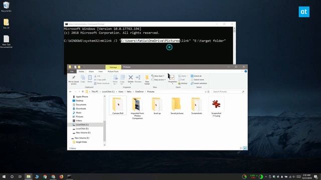 How to create and delete a junction link on Windows 10 смотреть онлайн