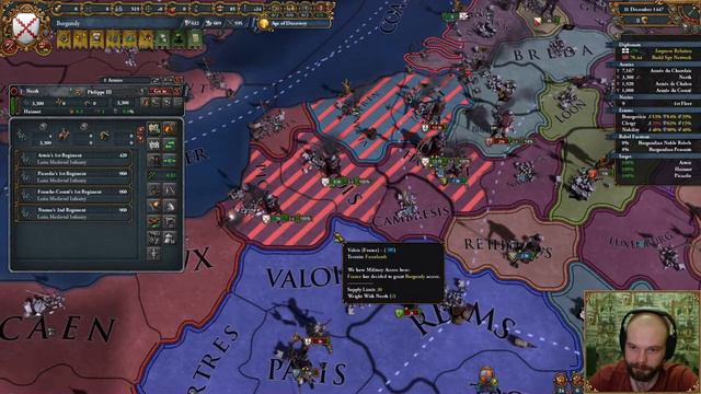EU4 - Бургундия - 5 - Very Hard - (The Burgundian Conquest, 1.29.6, Burgundy, Europa Universalis 4) смотреть онлайн