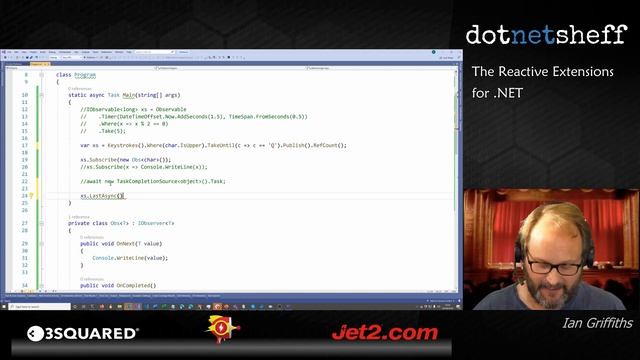 The Reactive Extensions for .NET смотреть онлайн